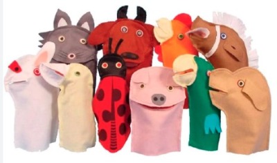 CJ COMPL FANTOCHES ANIMAIS DOMESTICOS FT