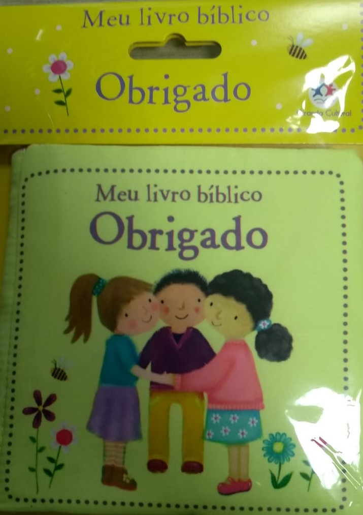 Meu Livro Bíblico - Obrigado - Pano